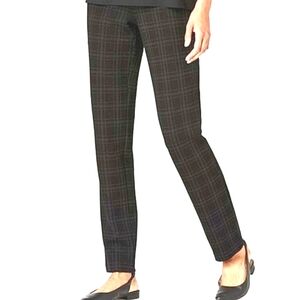 J. Jill Gray Plaid Leggings